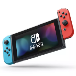 NINTENDO SWITCH CONSOLE (OLED MODEL) - NEON RED & BLUE