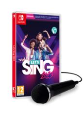 LET'S SING 2023 - SINGLE MIC BUNDLE (Nintendo Switch)