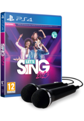 LET'S SING 2023 - DOUBLE MIC BUNDLE (Playstation 4)