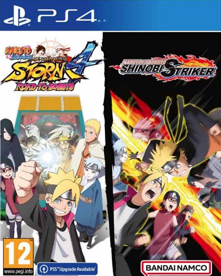 Naruto Shippuden Ultimate Ninja Storm 4 + Naruto To Boruto: Shinobi Striker (Playstation 4)
