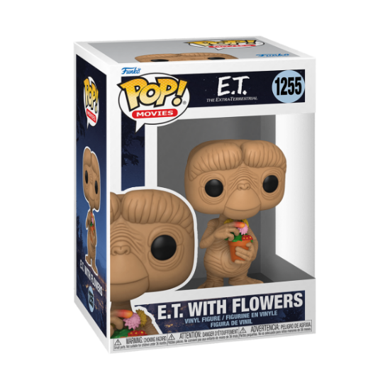 FUNKO POP MOVIES: E.T. 40TH - E.T. W/ FLOWERS