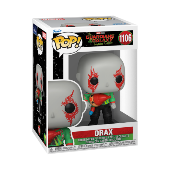 FUNKO POP: MARVEL - THE GUARDIANS OF THE GALAXY HOLIDAY SPECIAL - DRAX POP