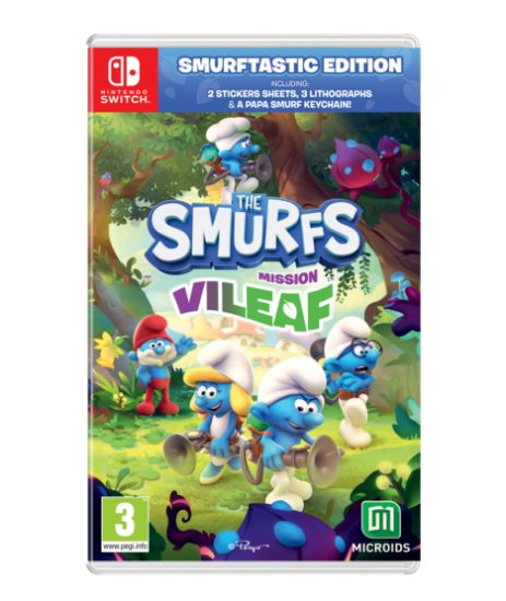 The Smurfs: Mission Vileaf - Smurftastic Edition (Nintendo Switch)