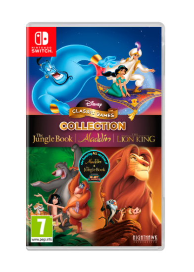 Disney Classic Games Collection: The Jungle Book, Aladdin, & The Lion King (Nintendo Switch)