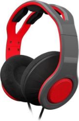 GIOTECK TX30 MEGAPACK žične stereo slušalke za PS4/PS5/XBOX - rdeče/črne barve