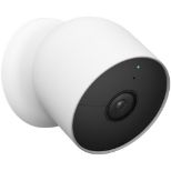 Google NEST CAM zunanja ali notranja nadzorna kamera na baterijo