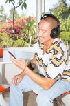 House of Marley EXODUS ANC slušalke za mobilne naprave - črne barve