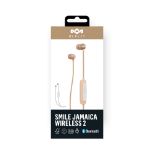 House of Marley Smile Jamaica Wireless 2 brezžične ušesne slušalke - copper