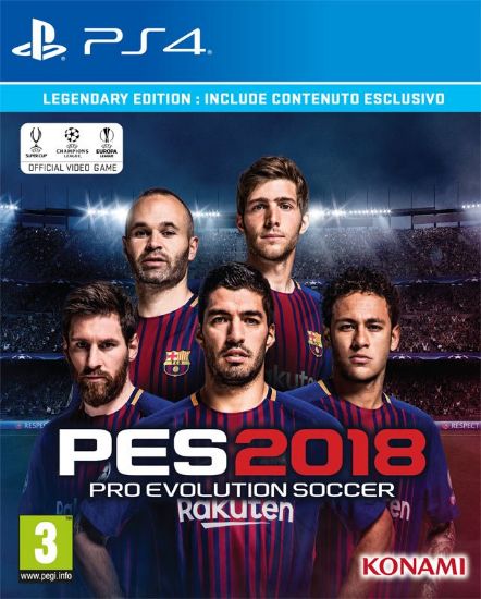 Pro Evolution Soccer 2018 Legendary Edition (playstation 4)