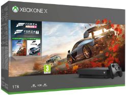 Igralna konzola Xbox One X 1TB + FORZA HORIZON 4 + FORZA MOTORSPORT 7