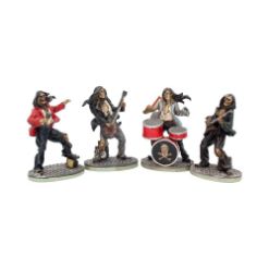 NEMESIS NOW ONE HELL OF A BAND! (SET 4) 10CM FIGURE