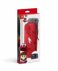 SWITCH NINTENDO CARRYING CASE & SCREEN SUPER MARIO ODYSSEY EDITION