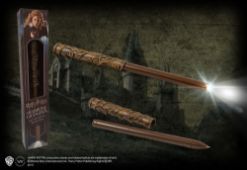 NOBLE COLLECTION - HARRY POTTER - WANDS - HERMIONE ILLUMINATING WAND PISALO