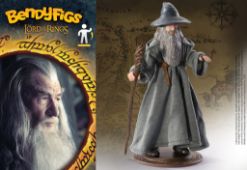 NOBLE COLLECTION - LORD OF THE RINGS - BENDYFIGS - GANDALF FIGURA