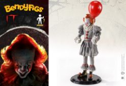 NOBLE COLLECTION - IT - BENDYFIGS - PENNYWISE FIGURICA