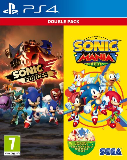 Sonic Mania Plus + Sonic Forces Double Pack  (Playstation 4)