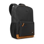 SOLO BEDFORD BACKPACK BLACK WITH TAN TRIM 15.6