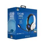 Slušalke PDP LVL40 Chat Headset za PS4/PS5 bele barve