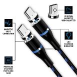 STEALTH PS5 TWIN MAGNETIC PLAY & CHARGE kabel - 2 X 3m