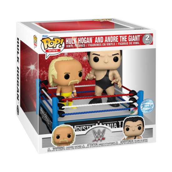 FUNKO POP MOMENT: WWE - HULK VS ANDRE THE GIANT (SP)