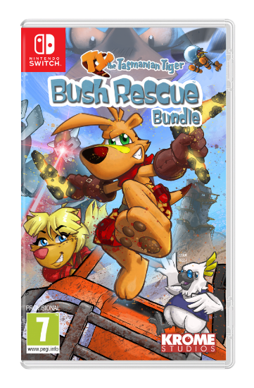 Ty The Tasmanian Tiger Hd: Bush Rescue Bundle (Nintendo Switch)