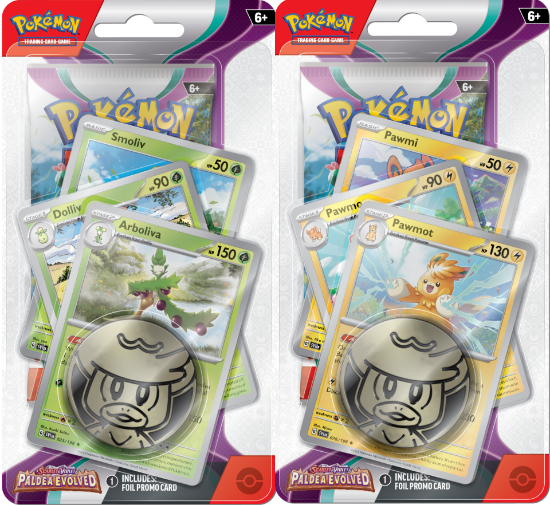 POKEMON TCG: SCARLET & VIOLET: PALDEA EVOLVED - PREMIUM CHECKLANE BLISTER