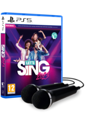 LET'S SING 2023 - DOUBLE MIC BUNDLE (Playstation 5)