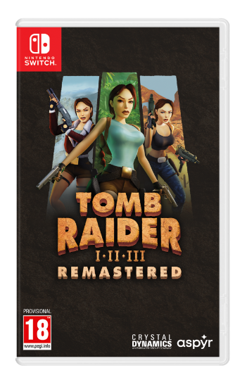 Tomb Raider I-III Remastered Starring Lara Croft (Nintendo Switch)