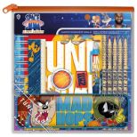 BLUE SKY SPACE JAM BUMPER STATIONERY SET (SQUARE) PISARNIŠKI SET