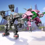 LEGO KOCKE OVERWATCH D.VA & REINHARDT