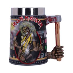 NEMESIS NOW IRON MAIDEN THE KILLERS TANKARD 15.5CM VRČ