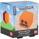 PALADONE MINECRAFT STRESS BLOCK PUMPKIN