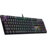 GAMING TIPKOVNICA REDRAGON K535 APAS PRO RGB WIRELESS/WIRED MECHANICAL MODRA STIKALA