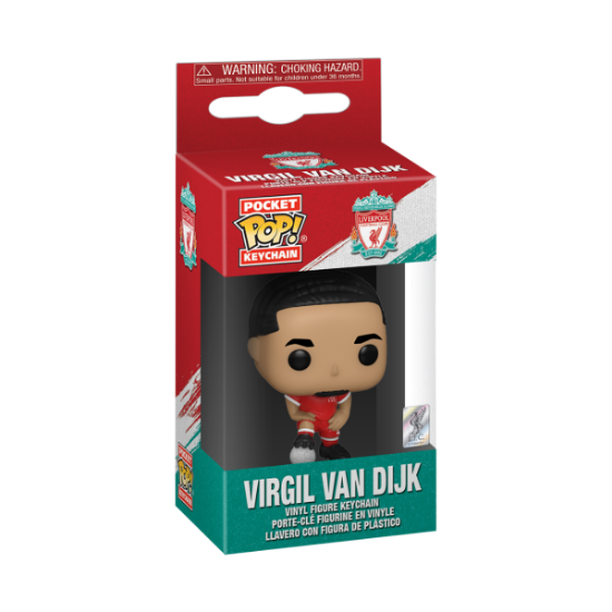 FUNKO POP KEYCHAIN: LIVERPOOL - VIRGIL VAN DIJK