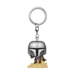 FUNKO POP KEYCHAIN: THE MANDALORIAN - THE MANDALORIAN W BOOSTER