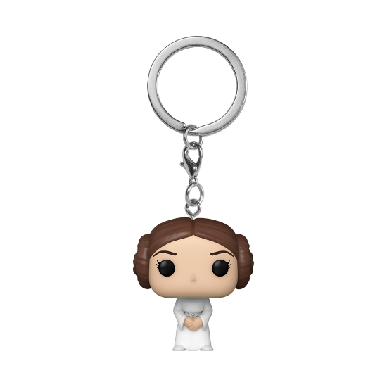 FUNKO POP KEYCHAIN: STAR WARS - LEIA