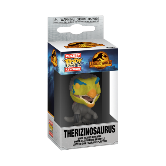 FUNKO POP KEYCHAIN: JURASSIC WORLD 3 - THERIZINOSAURUS