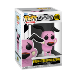 FUNKO POP ANIMATION: CARTOON NETWORK - COURAGE THE COWARDLY DOG