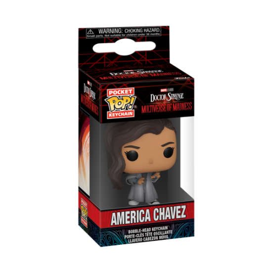 FUNKO POP KEYCHAIN: DOCTOR STRANGE - AMERICA CHAVEZ