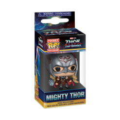 FUNKO POP KEYCHAIN: THOR L&T - MIGHTY THOR