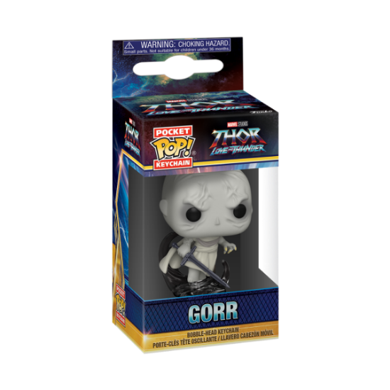 FUNKO POP KEYCHAIN: THOR L&T - GORR