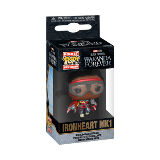 FUNKO POP KEYCHAIN: BPWF - IRONHEART MK 1