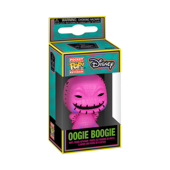 FUNKO POP KEYCHAIN: NIGHTMARE BEFORE CHRISTMAS - OOGIE