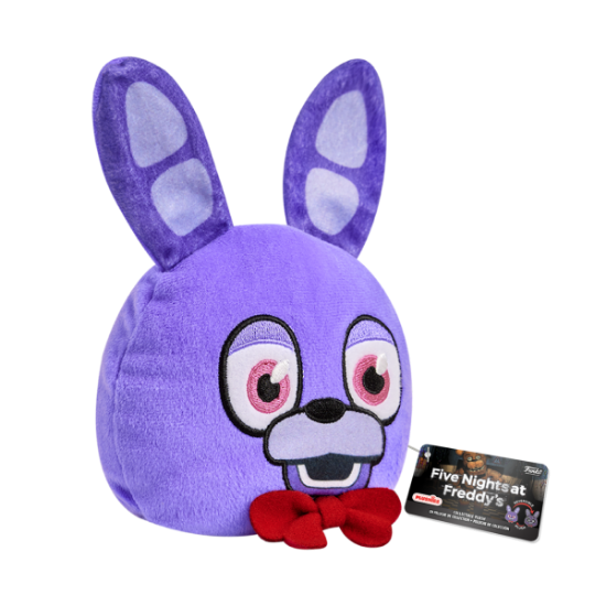 FUNKO PLUSH: FIVE NIGHTS AT FREDDYS - REVERSIBLE HEADS - 4" BONNIE