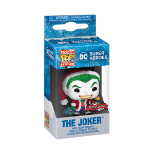 FUNKO POP KEYCHAIN: DC HOLIDAY - JOKER(WMT)