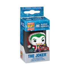 FUNKO POP KEYCHAIN: DC HOLIDAY - JOKER(WMT)