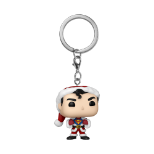 FUNKO POP KEYCHAIN: DC HOLIDAY - SUPERMAN(WMT)