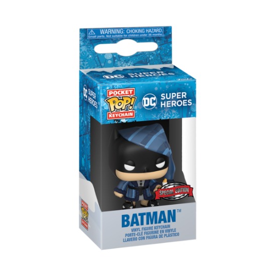 FUNKO POP KEYCHAIN: DC HOLIDAY - BATMAN(WMT)