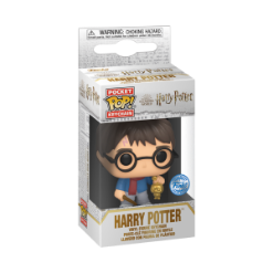 FUNKO POP KEYCHAIN: HARRY POTTER HOLIDAY - HARRY(WMT)