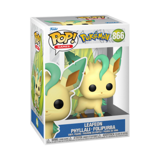 FUNKO POP GAMES: POKEMON - LEAFEON